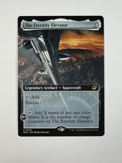 The Eternity Elevator #354 Extended Art Rare Non-Foil MTG Edge of Eternities - Image 1