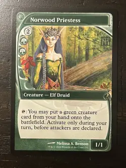 MTG Norwood Priestess LP Future Sight Mystery Booster 2 R 211 MB2 EDH Legacy - Image 1