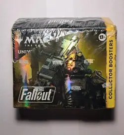 Magic The Gathering Fallout Collector Boosters Box English Sealed LOOK AT PICS - Image 1