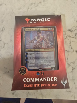 Sealed Exquisite Invention Magic The Gathering Commander New English Deck MTG - Image 1