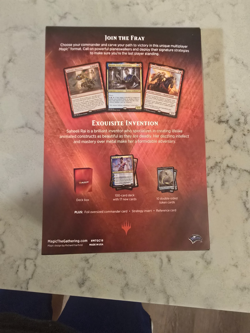 Sealed Exquisite Invention Magic The Gathering Commander New English Deck MTG - Image 2