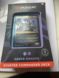 Magic: The Gathering Starter Commander Deck Grave Danger, Blue-Black, Sealed - Image 1