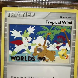 CGC 8 SEMI-FINALIST Tropical Wind DP48 Pokemon World Championship 2009 NM/MINT - Image 4