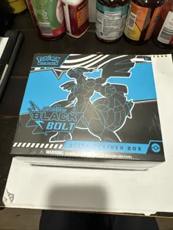 Black Bolt ETB factory Sealed Pokemon TCG Fast Shipping - Image 1