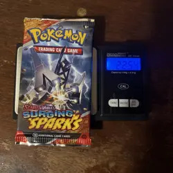 (VERY HEAVY) 22.54 Pokemon TCG Surging Sparks Booster Pack (SEALED)✅ ! - Image 1