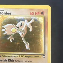 Pokemon Vintage Holo Rare Hitmonlee 13/110 Legendary Collection WotC - Image 3