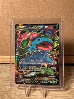 Pokemon Venusaur EX Full Art Black Star Promo XY123 Lightly Played - Image 5