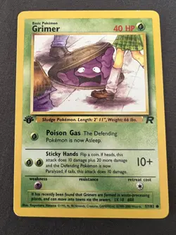 Grimer Team Rocket - 1ST EDITION - NM / M - 2000 Pokemon WOTC - 57/82 - Image 1