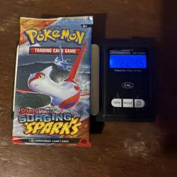 (VERY HEAVY) 22.45 Pokemon TCG Surging Sparks Booster Pack (SEALED)✅ - Image 1