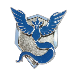 Team Mystic Enamel Pin | 2000 Nintendo Pokemon GO | Blue Articuno L21 - Image 1