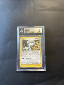 2003 Pokemon Promos Bagon #50 Black Star Ex Dragon Bgs 8 - Image 1