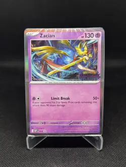 Pokemon Zacian Sealed Build And Battle Prerelease Deck Phantasmal Flames - Image 1