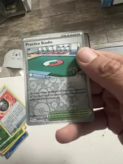 Practice Studio 186/193 Reverse Holo - Pokemon TCG Paldea Evolved Stadium Mint - Image 1
