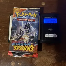 (VERY HEAVY) 22.49 Pokemon TCG Surging Sparks Booster Pack (SEALED)✅ - Image 1