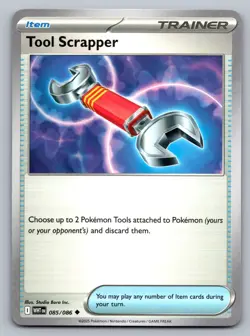 Pokemon TCG SV: White Flare Tool Scrapper 085/086 - Image 1