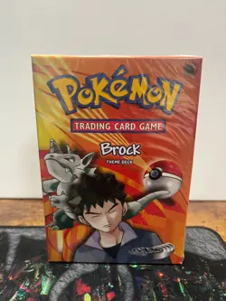 Pokemon TCG Brock Theme Deck Gym Heroes Sealed - (Wizards of The Coast 1999) - Image 1