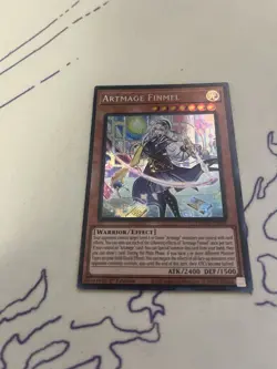 Yu-Gi-Oh TCG Artmage Finmel DUAD-EN009 Secret Rare Card Near Mint NM Condition - Image 1