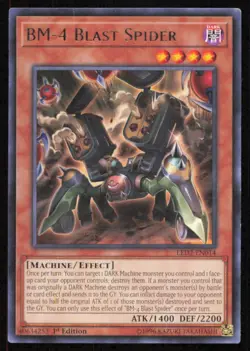 BM-4 Blast Spider LED2-EN014 Ancient Millennium 1st Edition Rare LP - Image 1