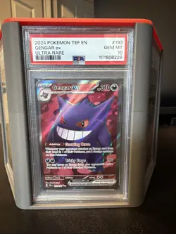 Gengar EX Ultra Rare Card 193/162 PSA 10 SV05: Temporal Forces - Image 1
