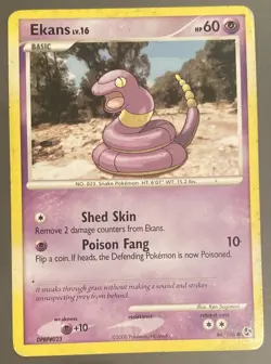 Pokemon TCG Ekans Great Encounters 66/106 Regular Common - Image 1