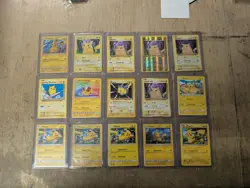 Pokemon Pikachu & Raichu & similar Species TCG Card Lot W/ Promos Holo Reverse - Image 3