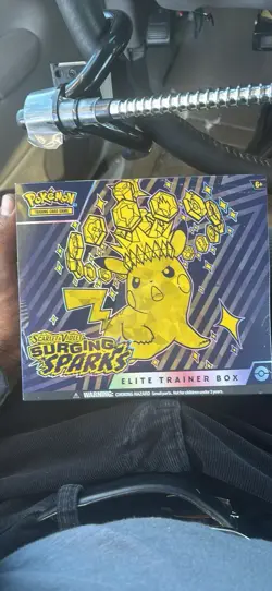 Pokemon Scarlet & Violet Surging Sparks Elite Trainer Box new cards sealed - Image 1