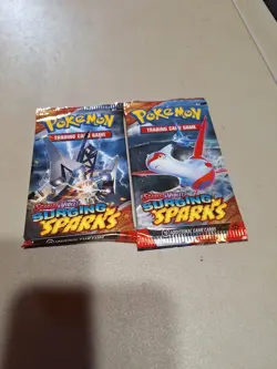 Lot Of 2 Pokemon Surging Sparks Booster Packs Sealed English - Image 1