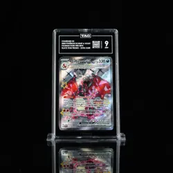 Pokemon TCG Charizard ex 074 Black Star Promo Paldean Fates Tin TAG 9 Mint Card - Image 3
