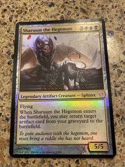 MTG Sharuum the Hegemon Commander 2013 Foil | Oversized Large CARD TCG MAGIC - Image 2