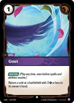 ~ Gust ~ Foil ~ Riftbound: Origins - Image 1