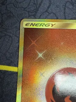 Pokemon TCG Fire Energy 167/147 Secret Rare Burning Shadows Holo Card NM - Image 3