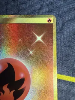 Pokemon TCG Fire Energy 167/147 Secret Rare Burning Shadows Holo Card NM - Image 4