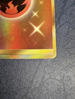 Pokemon TCG Fire Energy 167/147 Secret Rare Burning Shadows Holo Card NM - Image 5