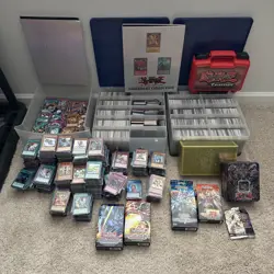 Yugioh Collection Lot, Binders, Decks, Vintage Cards 1999-2012 Lot Of 1000+ Card - Image 1