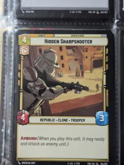 Star Wars Unlimited Twilight Of The Republic Hidden Sharpshooter Card 214 - Image 1