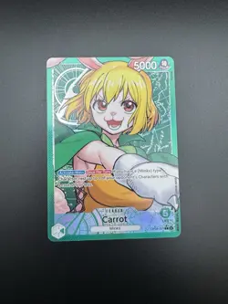 Carrot OP08-021 Parallel English ONE PIECE Card Game Two Legends - NM - Image 1