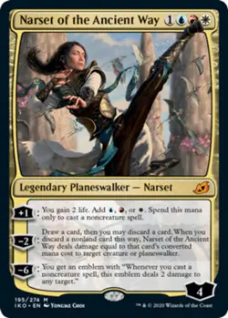 1x Narset of the Ancient Way - Ikoria: Lair of Behemoths - Near Mint, English - - Image 1