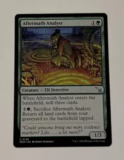 MTG Aftermath Analyst - Murders At Karlov Manor LP - Image 1