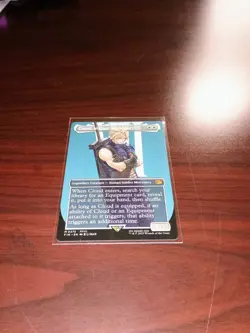 Cloud, Midgar Mercenary Borderless 375 Final Fantasy FIN MTG Regular Fresh NM - Image 3