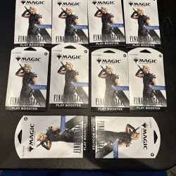 Magic The Gathering: Final Fantasy Booster Packs Lot Of 10- NEW - Image 1
