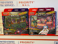 Pokemon TCG Mega Battle Deck MEGA Gengar EX & MEGA Dancie EX In Hand Lot Of 2 - Image 1