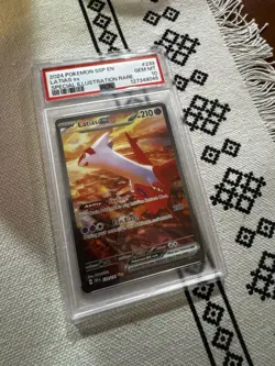 Pokemon Latios PSA 10 English Latias EX 239/191 SAR Surging Sparks Gem Mint TCG - Image 5