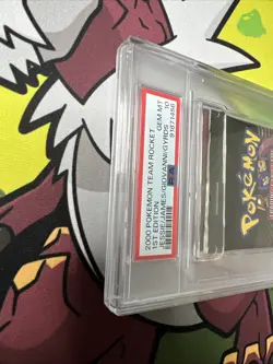 1st edition Team Rocket Booster Pack Tri Art 2000 WOTC Pokemon PSA 10 - Image 4