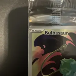 POKEMON BULBASAUR 133/132 MEGA EVOLUTION BOX TOPPER PROMO 2025 SEALED - Image 3