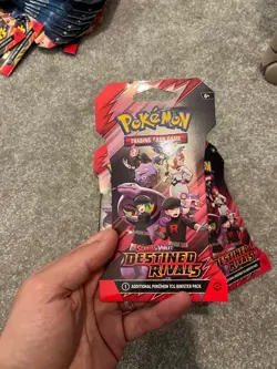 1 x Pokemon TCG Destined Rivals Sleeved Booster Pack Sealed - Mint ⭐ - Image 4