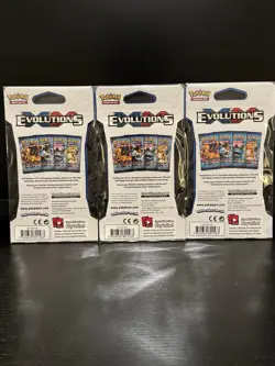 (3) Pokemon TCG XY Evolutions Sleeved English Booster Packs - Image 2
