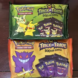 Pokemon Tcg Halloween Booster Bundle 2022 & 2023 Lot NEW SEALED - Image 1