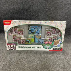 POKEMON Scarlet & Violet 151 Blooming Waters Premium Collection, Worn Box - Image 1