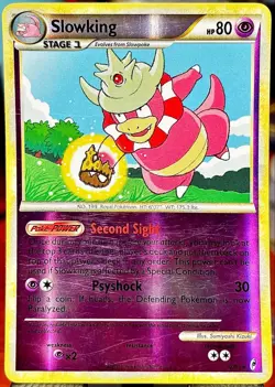 🔥 2011 Pokemon TCG Call of Legends - Slowking - Reverse Holo - 32/95 - LP 🔥 - Image 1