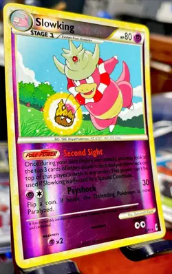 🔥 2011 Pokemon TCG Call of Legends - Slowking - Reverse Holo - 32/95 - LP 🔥 - Image 2